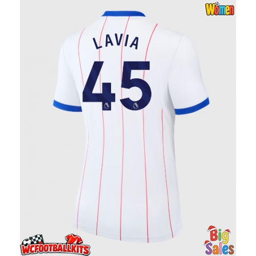 Chelsea Romeo Lavia #45 Replica Third Stadium Shirt for Women 2026-27 Short Sleeve